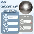 thumbnail image 4 of BESTSKY Exercise Ball,21.65in Birth Ball,Anti-Slip Balance Ball,Gray, 4 of 7