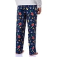 thumbnail image 5 of SpongeBob SquarePants Men's Christmas Ugly Sweater Sleep Tossed Print Pajama Pants, 5 of 7