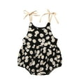 thumbnail image 4 of Yunliwuli Baby Girl´s Romper, Daisy Print Sleeveless Sling Bodysuit One-piece Suit for Birthday Party Photography, 4 of 9