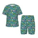 thumbnail image 1 of Balery Cars Transportation Conjunto de Pijama Infantil de Manga Corta con Estampado – Ropa de Dormir de Algodón Suave-3X-Large, 1 of 6