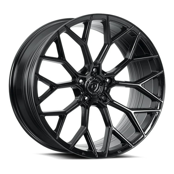 Dolce Pista 19X9.5 5X120 40mm Gloss Black Wheel 19" Inch Rim New
