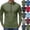 #01 Army Green, variant on Athletic Long Sleeve Shirts for Men Solid Mock Neck Quarter Zip Quick Dry Pullover Tops Lightweight Tees for Outdoor Hiking Running ,M,Light Gray