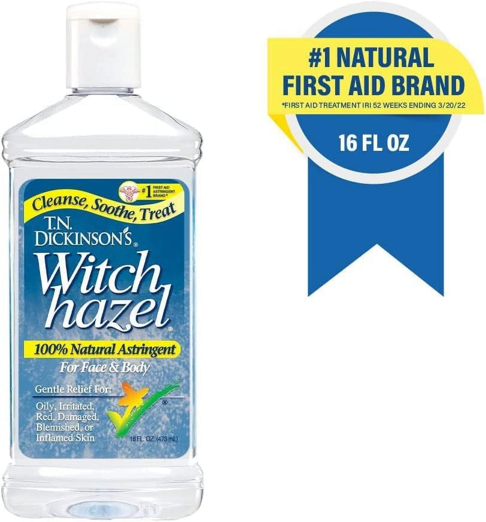 Dickinson Brands, Witch Hazel, For Face & Body, 16 fl oz Pack of 4