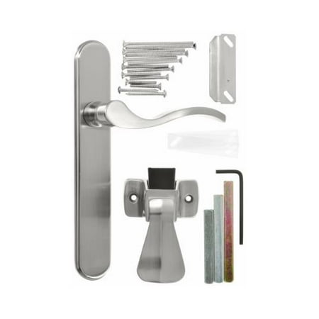 Hampton Products Wright Vbg115sn Serenade Storm Door Latch Lever Satin Nickel