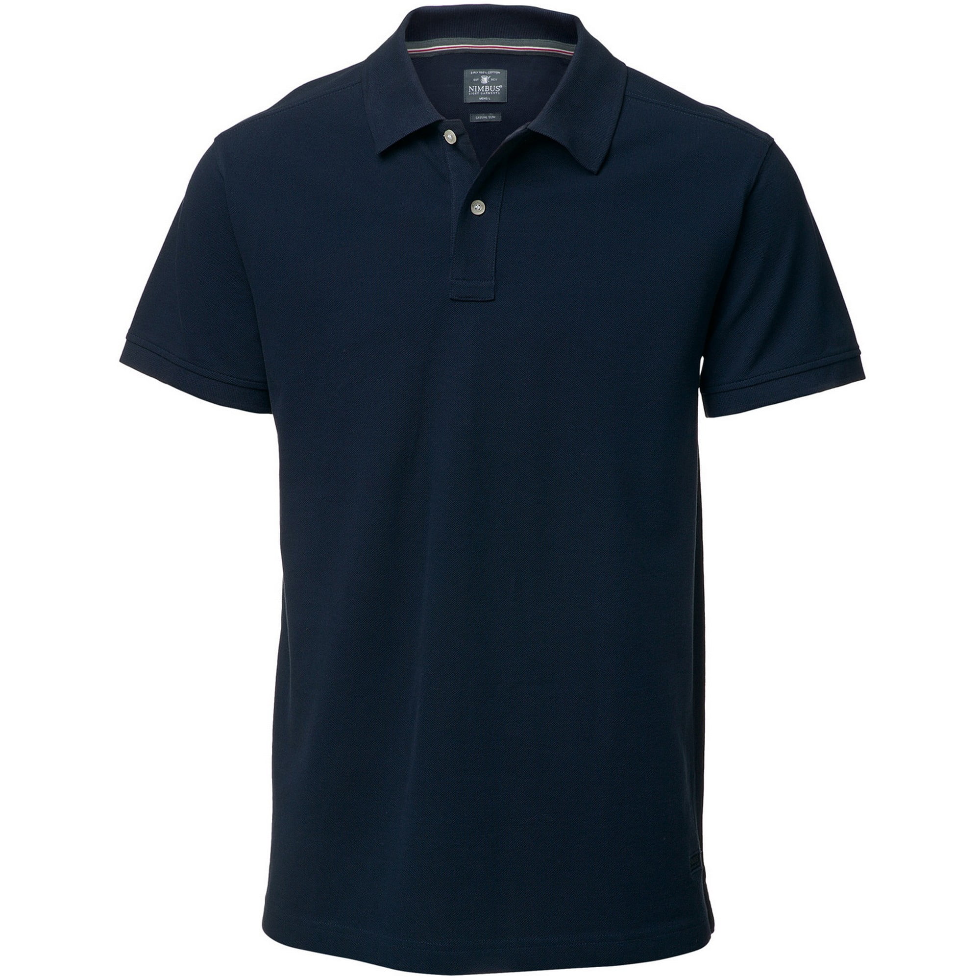 men's stiff collar polo shirts