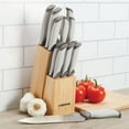 thumbnail image 2 of Farberware 14-Piece Soft-Grip Cutlery Block Set, Gray, 2 of 7