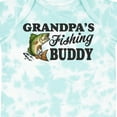 thumbnail image 4 of Inktastic Grandpa's Fishing Buddy Boys Baby Bodysuit, 4 of 5