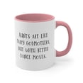 thumbnail image 4 of Aunt Gifts Two-Tone 11oz Mug Aunts are like fairy godmothers but with bette, 4 of 4