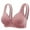 Pink, variant on Breast Feeding Bras for Women Women Sexy Plus Size Solid Color Steel Ring Non-Magnetic Buckle Underwear Brasp Yoga Sports Bra Sexy Maid lingerie for Women