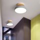 thumbnail image 2 of Luz De Techo De Pasillo Luces De Balcón Guardarropa Redondo De Madera Sala De Estudio Luz De Baño De Pasillo Kearding HA026922-03, 2 of 5