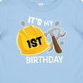 thumbnail image 4 of Inktastic Its My 1st Birthday with Construction Tools Boys Baby T-Shirt, 4 of 5