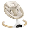 thumbnail image 1 of Baby Swing Larex, portátil eléctrico para bebés, con control remoto, 1 of 7