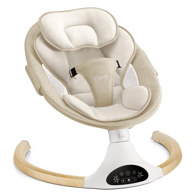 Baby Swing Larex, portátil eléctrico para bebés, con control remoto