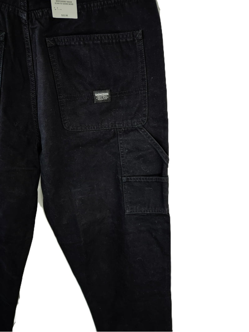Levi's Denizen Loose Fit Carpenter Jeans, Men's Black Denim Pants