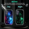 thumbnail image 2 of Casetego for Samsung Galaxy S23 FE 5G Case,Glow in The Dark Heavy Duty Shockproof Full Body Protection Hard Plastic Bumper+Soft Silicone Protective Phone Case,Blue, 2 of 8