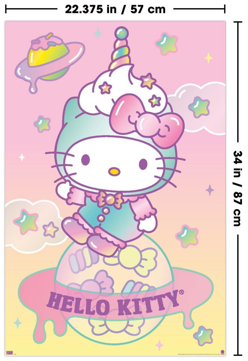 Hello Kitty and Friends: 24 Dreamland - Hello Kitty Wall Poster, 22.375" x 34"