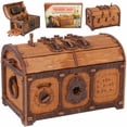 thumbnail image 1 of Puzzle Box WOODEN.CITY Treasure Chest Escape Room para adultos, 1 of 9