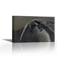 thumbnail image 1 of Giant Anteater baby clinging to mothers back, native to South America - Contemporary Fine Art Giclee on Canvas Gallery Wrap - wall décor - Art painting - 34 x 22 Inch - Ready to Hang, 1 of 2