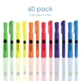 thumbnail image 3 of Brilliant Bee - 60 Highlighters - Low Odor, Chisel Tip - 2 Sizes, 6 Colors, 3 of 4