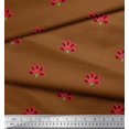 thumbnail image 2 of Soimoi Poly Georgette Fabric Artistic Floral Decor Fabric Printed Yard 52 Inch Wide, 2 of 3