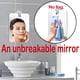 thumbnail image 1 of Ganfancp Espejo de Viaje Cuarto de Baño Ducha de Casa Herramienta de Maquillaje Ofertas Flash 1X Espejo Que No Se Rompe Si Se Cae 1X Ventosas, 1 of 7