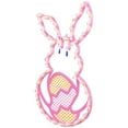 thumbnail image 6 of Northlight Lighted Pink Bunny with Easter Egg Window Decoration - 17", 6 of 9