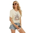 thumbnail image 6 of Magical Shirt for Women Magic Kingdom T Shirt Cute Castle Graphic Tee Family Holiday Vacation Short Sleeve Tops, 6 of 7
