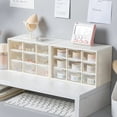 thumbnail image 3 of Jewelry Storage Box Mini Debris Cabinets Lattice Portable Amall Drawer Sorting Grid Desktop Office Supplie,1 * Storage Box, 3 of 6