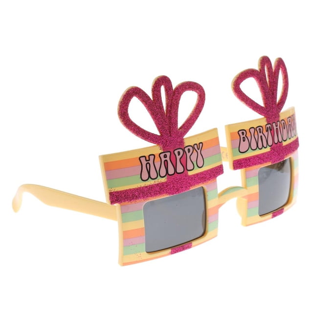 Gafas de sol de Fiesta de cumpleaños Yinane Happy Birthday de plástico