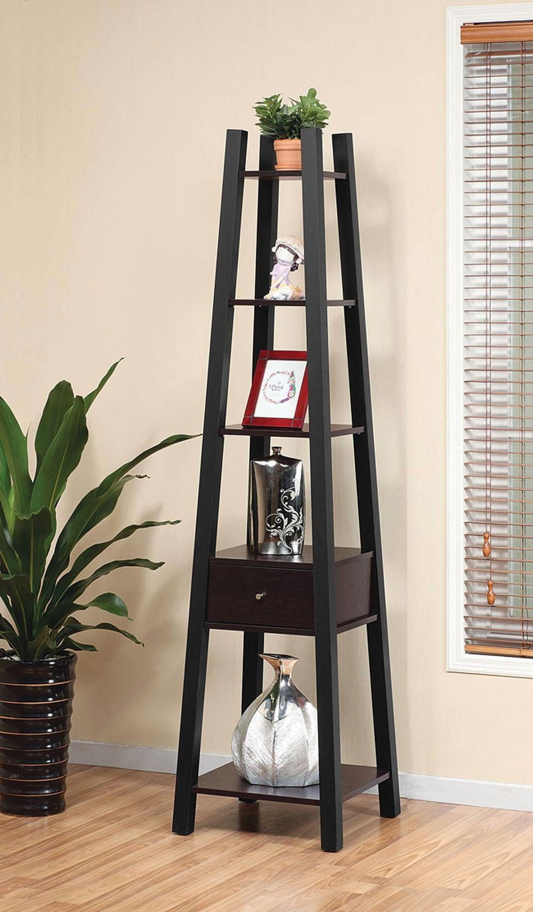 Stella Multi-Tier Display Shelf, Dark Cherry