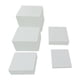 thumbnail image 1 of 5 Piezas Elevadores de Buffet, Exhibidor de Cubos Acrílicos Elevadores de Anidación Elevadores de Comida Apilables para Mesa de Buffet para Fiestas de, 1 of 7