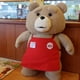thumbnail image 3 of 8 styles Movie Teddy Bear Ted 2 Plush Toys In Apron Soft Stuffed Animals Plush 45cm A birthday present for a good friend, 3 of 5