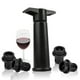 thumbnail image 1 of Bomba negra con tapones ahorradores de vino que mantiene el vino fresco (bomba negra + 4 tapones) Caja de regalo de cinco piezas, 1 of 8