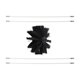 thumbnail image 1 of Secador limpiador para respiraderos cepillo de barrido de chimenea varillas flexibles cepillo de limpieza de chimenea para taladro cepillo de chimenea 4 varillas Macarena cepillo para limpiar chimeneas, 1 of 8
