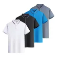 thumbnail image 1 of Playera Polo Hombre Multicolor, Paquete 4 Pcs Casual Camisa, 1 of 8