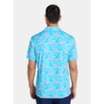 thumbnail image 3 of Birdie Bound Men's Novelty Print Golf Polo Shirt, Sizes S-3XL, 3 of 5