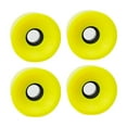 thumbnail image 2 of 4Pieces Longboard Wheels Set 70x51mm Skate Board PU Roller 78A Wheel - Yellow, 70x51cm, 2 of 8