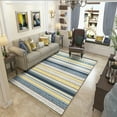 thumbnail image 2 of 62" x 47" Super Soft Indoor Modern Shag Area Rugs Rugs Anti-Skid Shaggy Area Rug Dining Room Home Bedroom Carpet Floor Mat, 2 of 7
