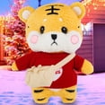 thumbnail image 2 of Tigre De Peluche De Juguete De 12 Pulgadas De Alto, Lindo Tigre De Dibujos Animados, Vestirse, Juguetes De Peluche, Animales Encantadores De Peluche Suave, Muñeca, Juguetes Para Bebés, Decoración Del Muyoka Hogar, 2 of 6