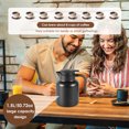 thumbnail image 3 of 50Oz Thermal Coffee Carafe for Hot/Cold, Stainless Steel Thermos Carafes for Hot Liquids, Dustproof Insulated Hot Water Carafe for Party/Home, 3 of 10