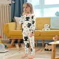thumbnail image 5 of Boys Pajamas Girls Pajama Cute Cats and Candies Cute Comfortable Cotton Two-piece Pajama Set, 5 of 7
