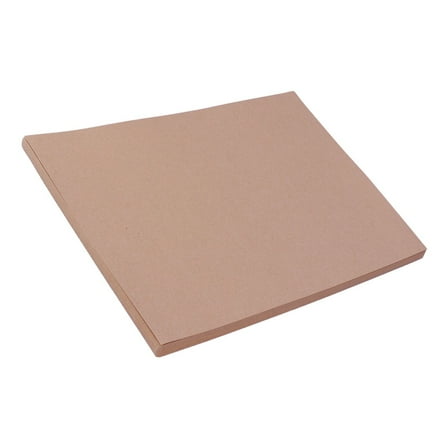 50 Sheets Brown Kraft Paper Comfortable Texture Stationary Vintage Gift Wrapping