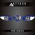 thumbnail image 2 of Attack Graphics Pro Series Number Plate Backgrounds for Yamaha TTR125L 2008, 2 of 4