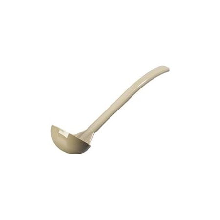 Plain Curved Handle - Carlisle 0295 1 oz. Plain Handle Serving Ladle