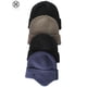 thumbnail image 5 of Luxtrada - Gorro de punto con visera para hombre, cálido, de invierno, con forro polar y orejeras (negro), 5 of 8