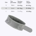 thumbnail image 3 of Riñonera para correr, para hacer ejercicio, Bolsa de punto ligera, elástica, antideslizante y transpirable Gris, 3 of 5