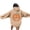 Brown, variant on Oversized Sweatshirt for Women Halloween Pumpkin Print Hooded Everyday Style Winter Pullover Jumper Tops