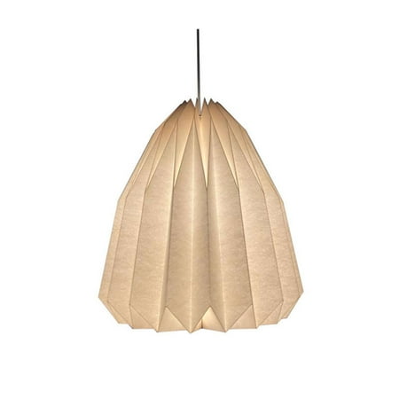 

Nordic Creative Paper Origami Lantern Shade Pendant Light Decor (Garlic)