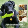 thumbnail image 2 of Dsseng Dog Chew Toys Indestructible - Squeaky Interactive Dog Toys for Teeth Cleaning, Rubber Dog Chew Toy with Beef, 2 of 7