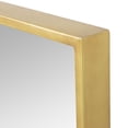 thumbnail image 5 of Bali Modern Rectangle Wall Mirror - 30" Gold, 5 of 6